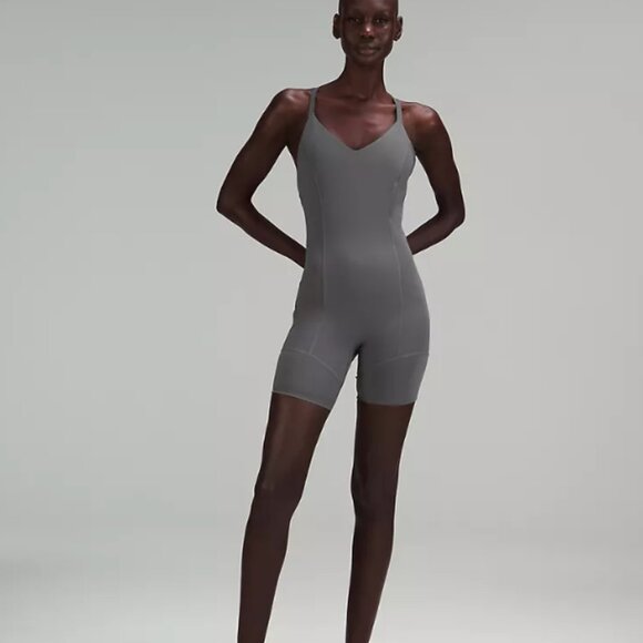Lululemon lab Nulux and Mesh One-Piece 8" - Picture 1 of 5